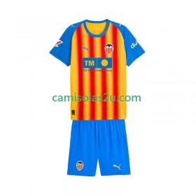 Camisolas de futebol Valencia CF Criança Equipamento 3ª 2025/26 Manga Curta